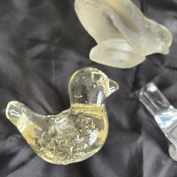 Collection of Vintage Glass Bird Figurines (Five) - Picture 12 of 14